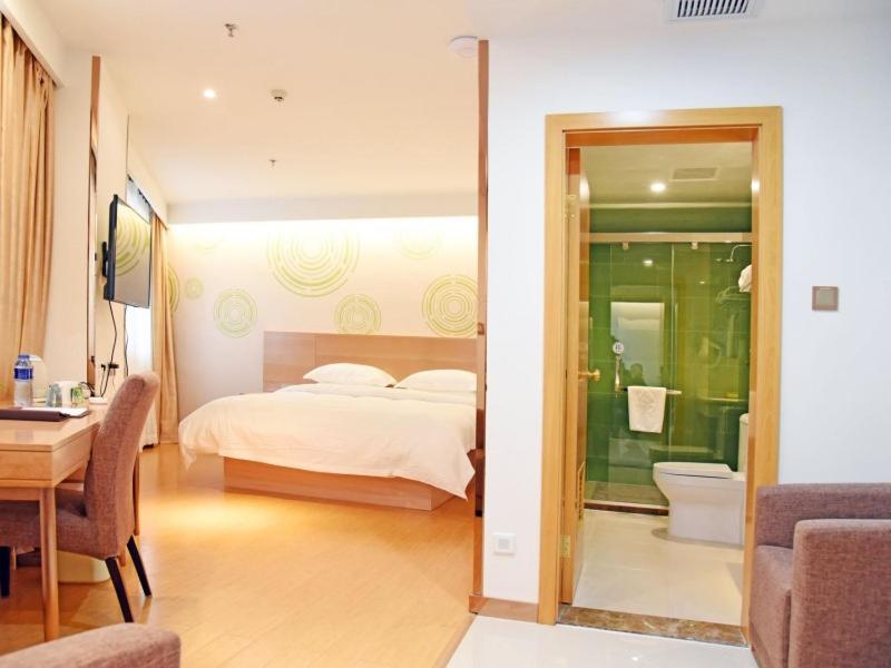 Greentree Inn Jiangxi Fuzhou Gandong Bridge Express Hotel Bagian luar foto