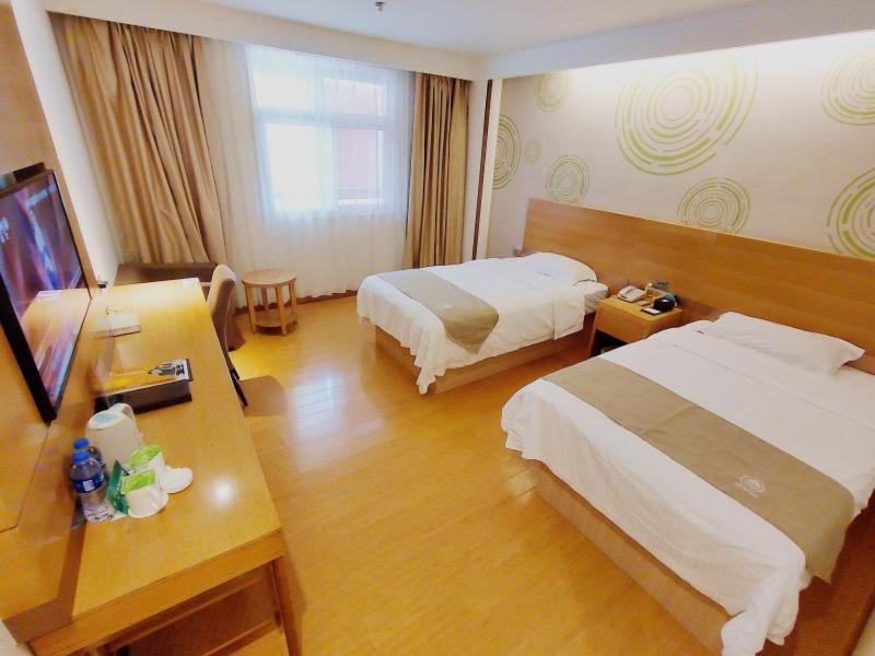 Greentree Inn Jiangxi Fuzhou Gandong Bridge Express Hotel Bagian luar foto
